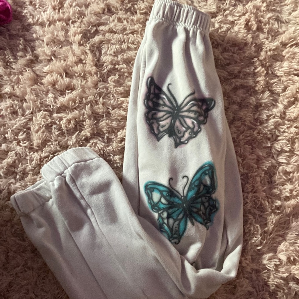 Butterfly sweatpants from Target
